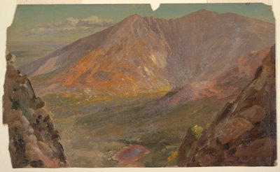 Monte Katahdin, Gran Cuenca desde la montaña South Turner de Frederic Edwin Church